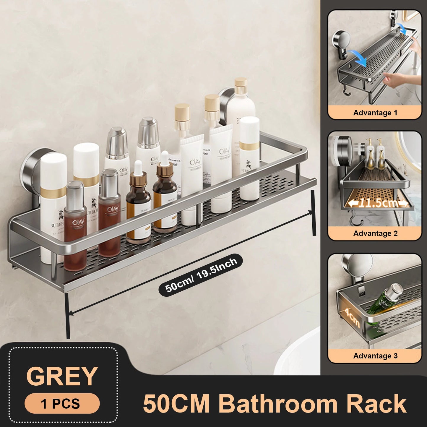 Klyro™ Hanging Rack Bathroom Organiser