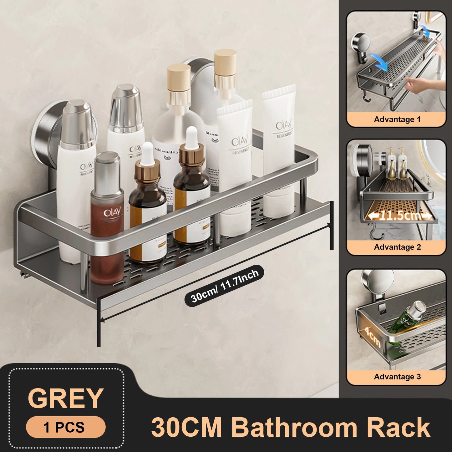 Klyro™ Hanging Rack Bathroom Organiser
